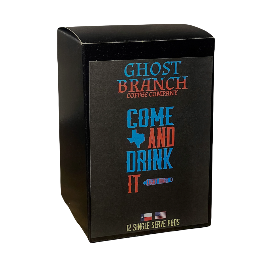 Come and Drink it Coffee Pods